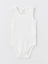 LC Waikiki Crew Neck Basic Baby Boy Snap Snap Body 2 Pack